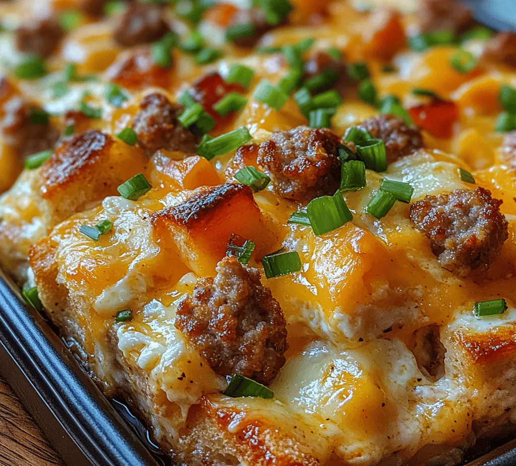 When it comes to breakfast, few dishes can rival the heartiness and satisfaction of a well-made casserole. The Cheesy Sausage and Egg Breakfast Casserole stands out as a crowd favorite, perfect for family gatherings, festive brunches, or simply a cozy weekend breakfast at home. This dish not only brings together a delightful combination of flavors but also offers the convenience of preparation.