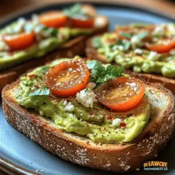 In recent years, avocado toast has soared in popularity, becoming a staple in cafes and homes alike. This simple dish, which combines the creamy goodness of avocados with the crunch of toasted bread, has captured the hearts (and taste buds) of food enthusiasts everywhere. It’s not just a trend; it’s a versatile meal that fits seamlessly into various dietary lifestyles, from vegan to gluten-free.