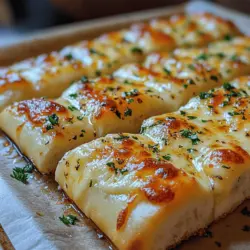 Baked Cheesy Garlic Breadsticks are a delightful addition to any meal, perfect for sharing with family and friends or enjoying as a standalone snack. Their irresistible combination of warm, fluffy bread infused with aromatic garlic and topped with gooey, melted cheese makes them a quintessential comfort food. Whether served alongside a hearty pasta dish, a rich tomato soup, or simply enjoyed on their own with marinara sauce, these breadsticks are sure to impress. In this article, we will explore the step-by-step process of creating these mouth-watering breadsticks, along with insights into their ingredients and tips for perfecting your baking technique.