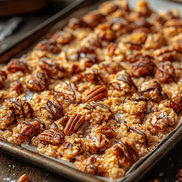 Before diving into the recipe, it’s important to familiarize yourself with the key ingredients that create the Decadent Praline Crunch Delight. Each component plays a vital role in developing the dish’s rich flavors and satisfying texture.