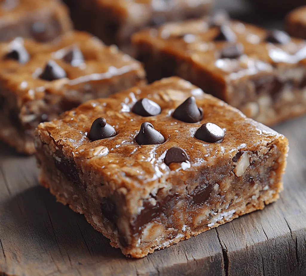 In today's fast-paced world, where health consciousness is on the rise, people are increasingly seeking out healthier snack options that don’t compromise on taste. The demand for nutritious yet delicious treats has led to a surge in creative recipes that accommodate both dietary needs and indulgence cravings. One such delightful creation is the Decadent Healthy Chocolate Chip Oatmeal Bars. These bars are not only a fantastic alternative to traditional sweets but also deliver a wealth of health benefits, making them an ideal snack for anyone looking to satisfy their sweet tooth without the guilt.