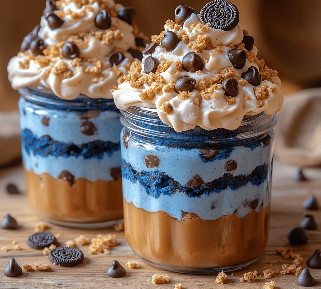 Cookie Monster Cake Jars are a delightful and whimsical dessert that captures the imagination and taste buds of both children and adults. Imagine a vibrant blue cake layered with creamy frosting, crunchy cookies, and a sweet surprise in every spoonful—this dessert is not only a feast for the eyes but also a treat for the palate. The rise of creative desserts has transformed the culinary landscape, allowing home bakers and culinary enthusiasts to explore their artistic sides while indulging in their sweet tooth. Cookie Monster Cake Jars perfectly embody this trend, offering a playful take on traditional cake that is sure to impress at any gathering.
